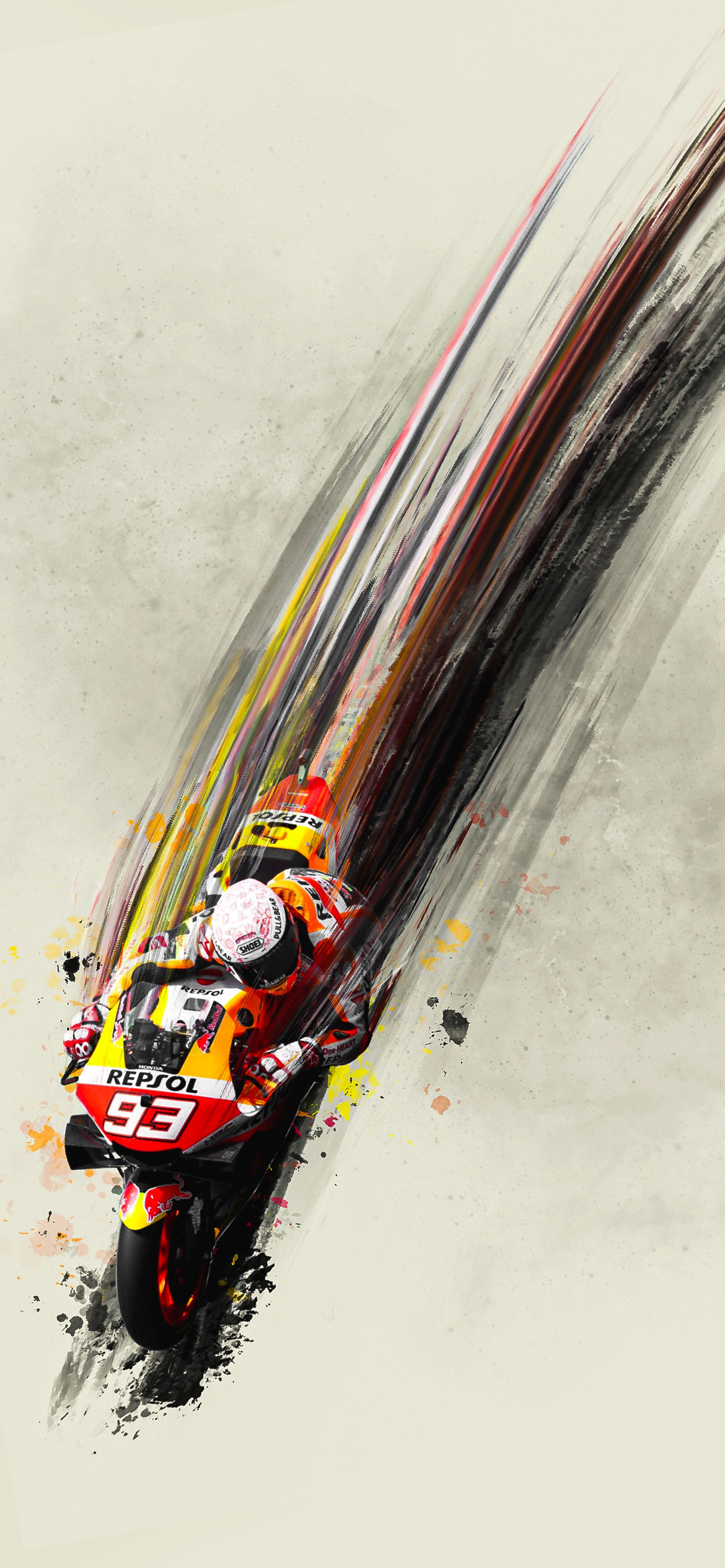 Marc Marquez MotoGP Ink Style – @5e11even